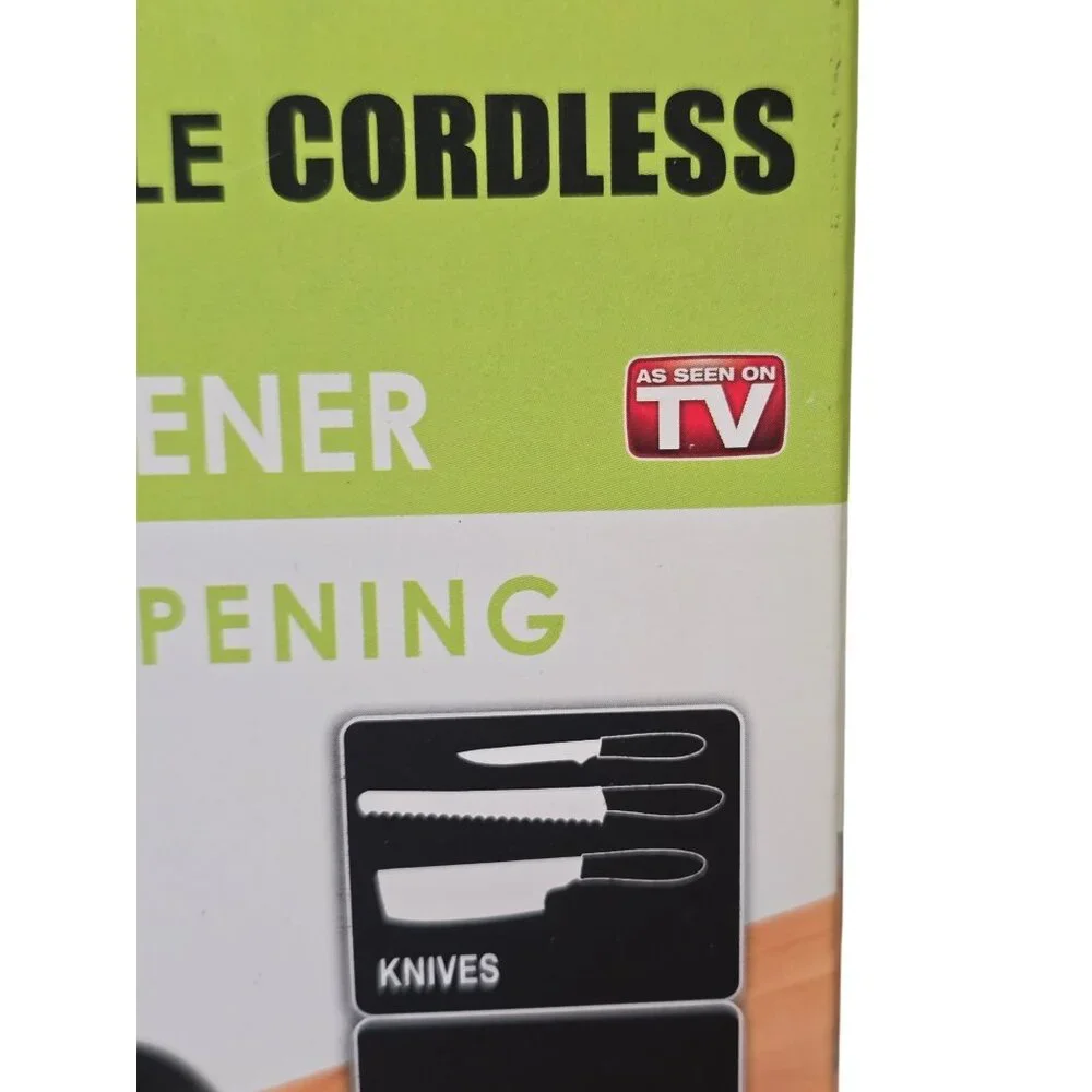 Swifty Sharp Cordless Motorized Knife Sharpener Precision Power Sharpening